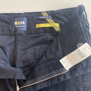 Maeve by Anthropologie the Colette Black denim jeans